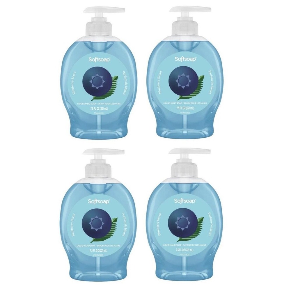 SOFTSOAP - Blueberry - Hand Soap 7.5 oz. Bottles (4 Pack) #1 Hand Soap Brand H21